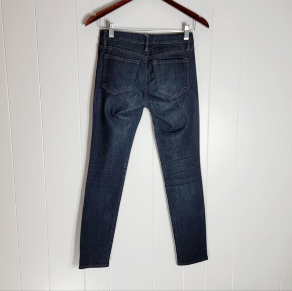 ❗️ 4 for $25 Loft Modern Skinny Dark Blue Low Rise Jeans Size 24 Petite - Picture 5 of 7